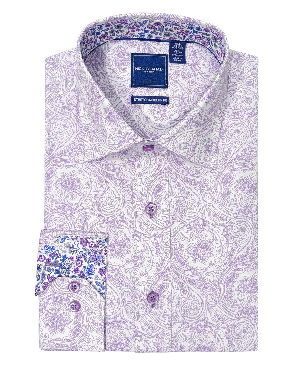 Fenway Paisley Dress Shirt