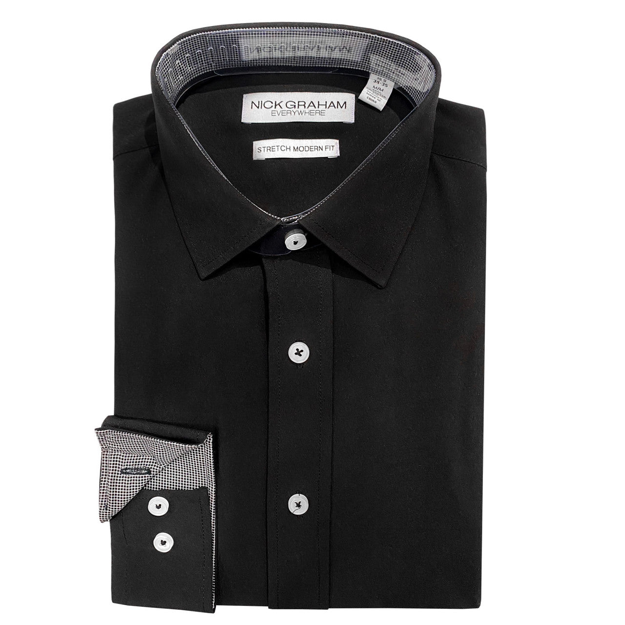 Solid Traveler Dress Shirt nickgraham.com Solid Traveler Dress Shirt nickgraham.com