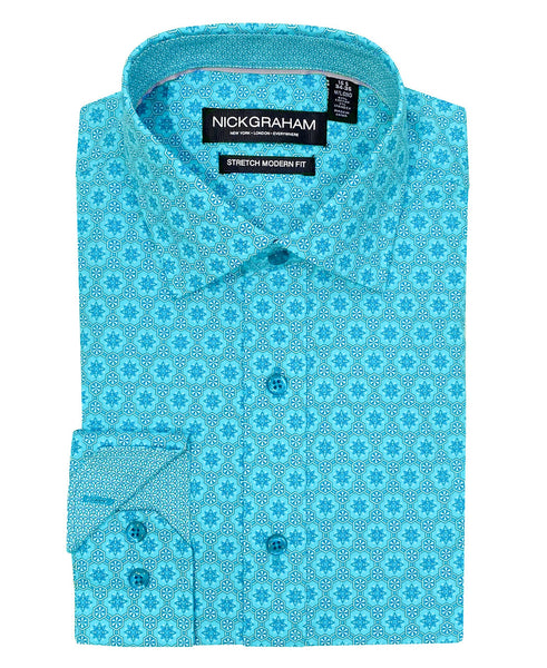 Hexagon Star Dress Shirt nickgraham.com Hexagon Star Dress Shirt nickgraham.com