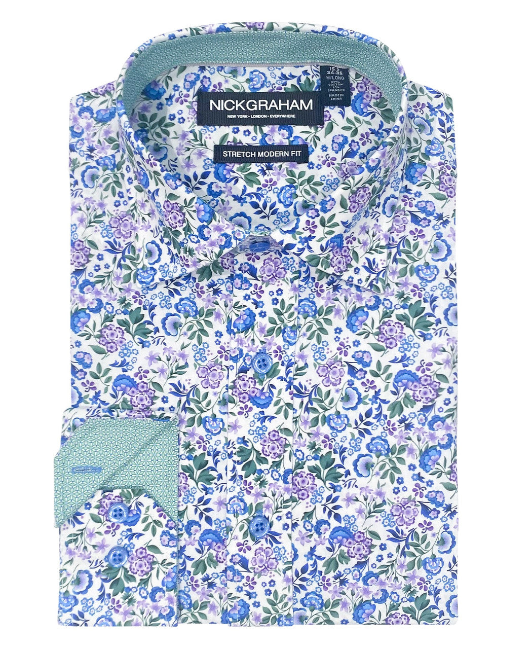 Botanical Floral Dress Shirt