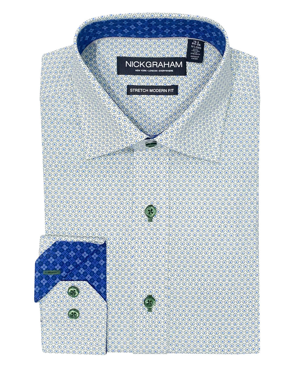 Mosaic Squares Dress Shirt